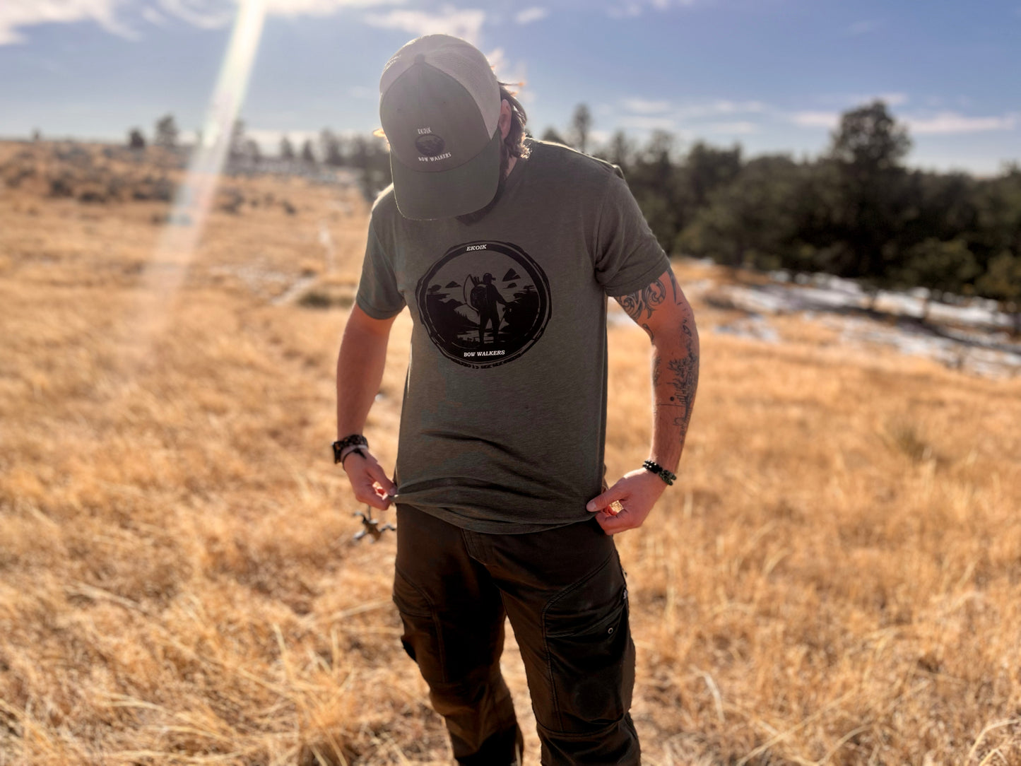 Ekoik Bow Walkers Trucker Snap Back