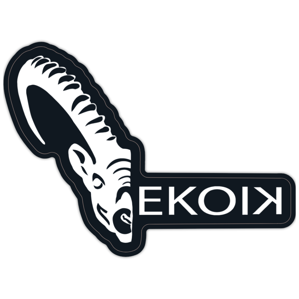 EkoiK Logo Sticker 5"x5"